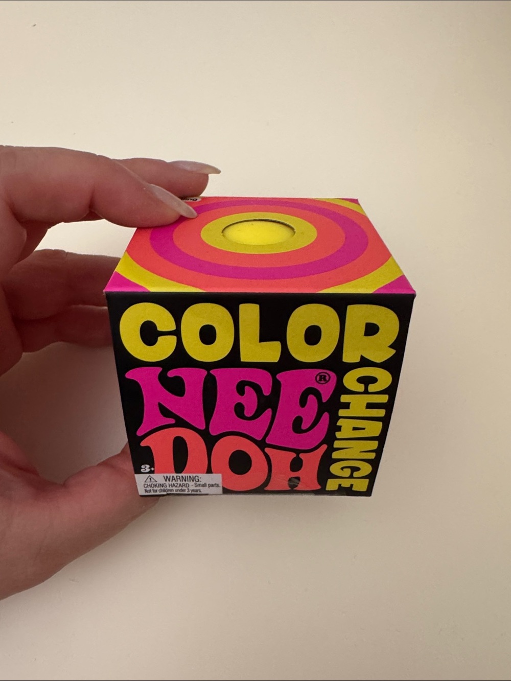 Schylling Color Change NeeDoh Ball - Yellow